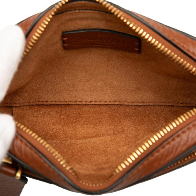 ヴァレンティノ ガラバーニ ウエストバッグ 斜め掛け ショルダー XY2B0954QPT ブラウン レザー レディース VALENTINO 【中古】_3