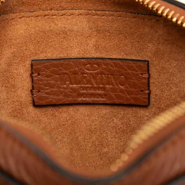 ヴァレンティノ ガラバーニ ウエストバッグ 斜め掛け ショルダー XY2B0954QPT ブラウン レザー レディース VALENTINO 【中古】_4