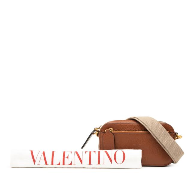 ヴァレンティノ ガラバーニ ウエストバッグ 斜め掛け ショルダー XY2B0954QPT ブラウン レザー レディース VALENTINO 【中古】_5