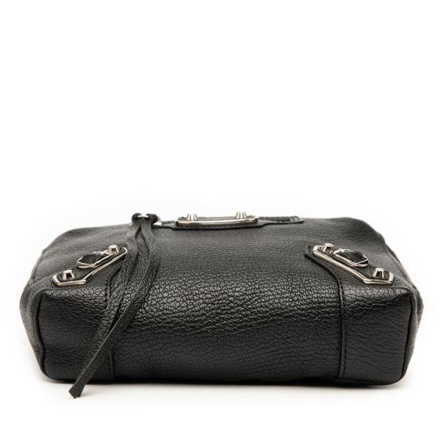 バレンシアガ レポーター ショルダーバッグ 斜め掛け 488798 ブラック レザー レディース BALENCIAGA 【中古】 バレンシアガ レポーター ショルダーバッグ 斜め掛け 488798 ブラック