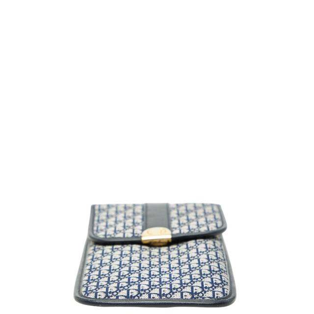 ディオール トロッター メガネケース ポーチ ネイビー キャンバス