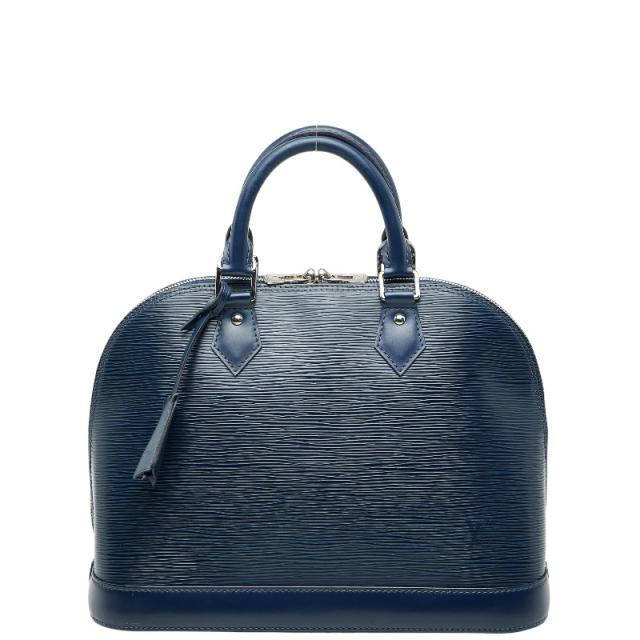 ルイ ヴィトン エピ アルマ ハンドバッグ M52145 トレドブルー レザー レディース LOUIS VUITTON 【中古】