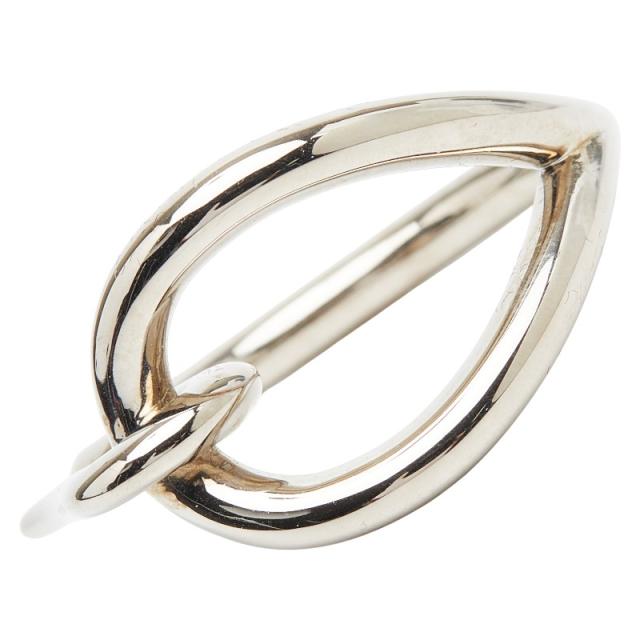 エルメス ジャンボ スカーフリング シルバー メタル レディース HERMES 【中古】