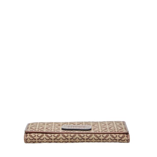ロエベ アナグラム 長財布 ブラウン キャンバス レザー レディース LOEWE 【中古】_2