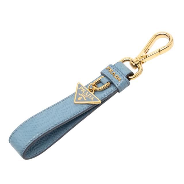 長期在庫品 PRADA プラダ ストラップ バッグチャーム ロゴ ハート