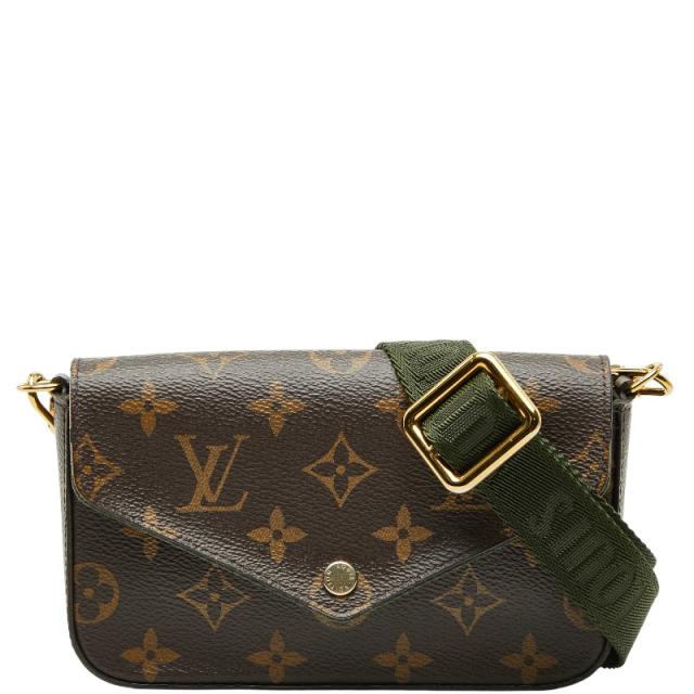 ルイ・ヴィトン LOUIS VUITTON ミュルティ・ポシェット・フェリシー M80091  ブラウン PVC レディース ショルダーバッグ LOUIS VUITTON - ルイ・ヴィトン LOUIS VUITTON ミュルティ ポシェット