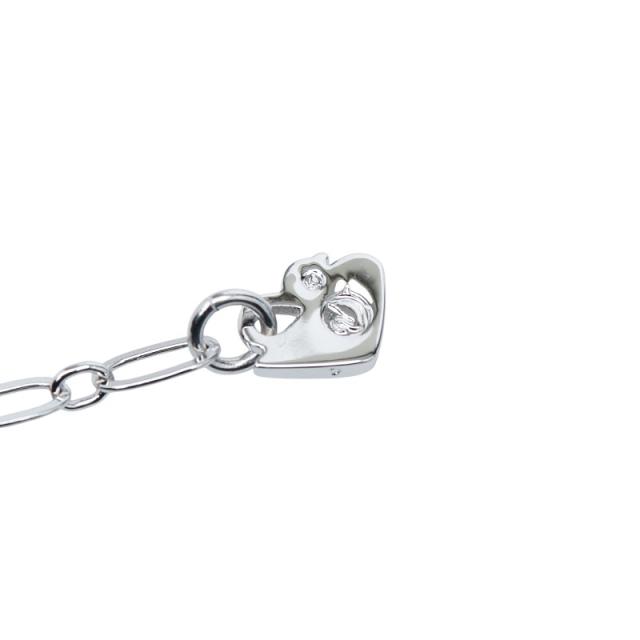 スワロフスキー スワン ラインストーン ネックレス シルバー メタル レディース SWAROVSKI 【中古】_5
