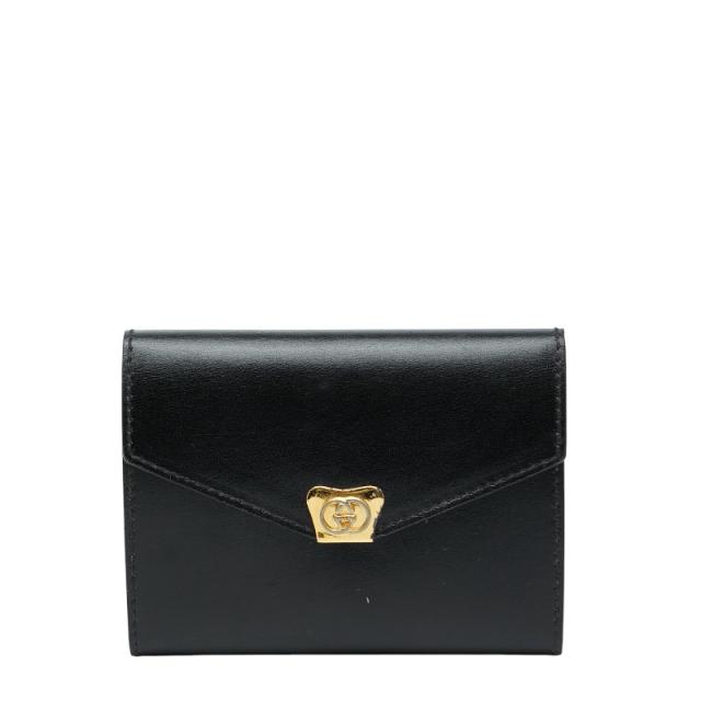 グッチ 手帳カバー 031 379 4328 ブラック レザー レディース GUCCI 【中古】 9,150円
