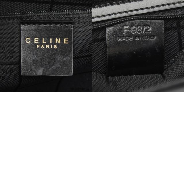セリーヌ ハンドバッグ ブラック レザー レディース CELINE 【中古】_9