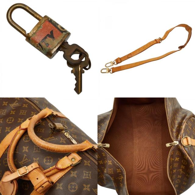 ルイ ヴィトン モノグラム キーポル バンドリエール 60 ボストンバッグ ショルダーバッグ 2WAY M41412 ブラウン LOUIS VUITTON 【中古】_8