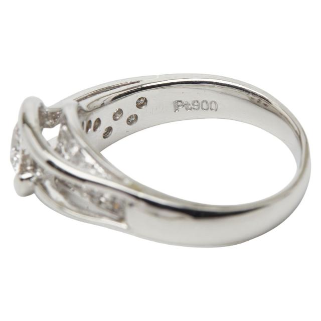 Pt900 プラチナ ダイヤ0.505ct ダイヤ0.32ct リング 指輪 レディース 13.5号 中古_6