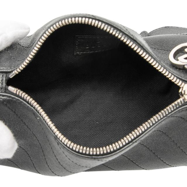 グッチ ブロンディ ショルダーバッグ 760169 黒いこと なめし革 レディース GUCCI 【中古】