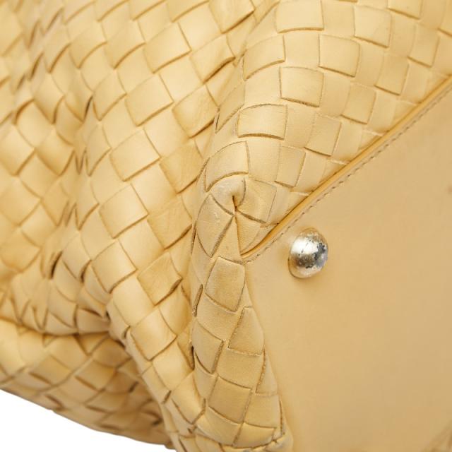 ボッテガヴェネタ イントレチャート ハンドバッグ トートバッグ イエロー レザー レディース BOTTEGAVENETA 【中古】_6