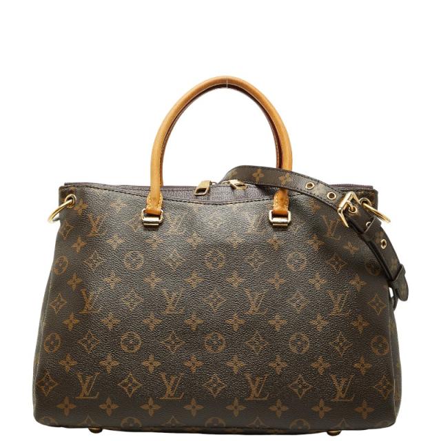 ルイ ヴィトン モノグラム パラス ハンドバッグ ショルダーバッグ 2WAY M41633 ブラウン パープル系 PVC レザー LOUIS VUITTON 【中古】 78,540円