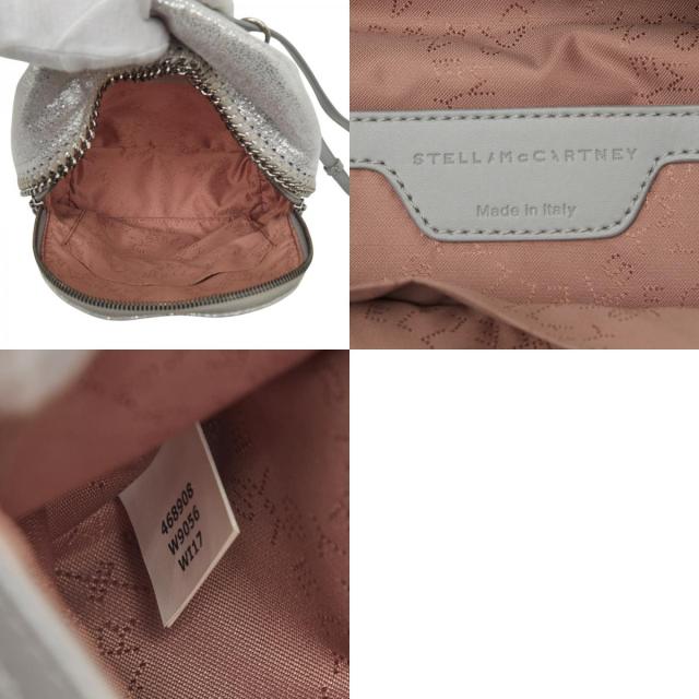 ステラマッカートニー ファラベラ ミニリュック バックパック シルバー ポリエステル レディース Stella McCartney 【中古】_9