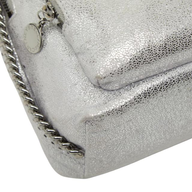 ステラマッカートニー ファラベラ ミニリュック バックパック シルバー ポリエステル レディース Stella McCartney 【中古】_4