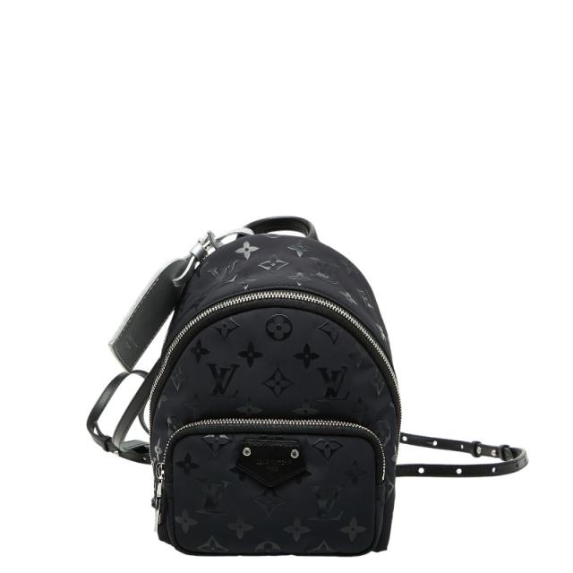 ルイ ヴィトン モノグラム パームスプリングス バックパック ミニ リュック M11780 ブラック ノワール ナイロン LOUIS VUITTON 【中古】
