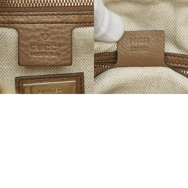 グッチ ソーホー ディスコ チェーン ショルダーバッグ ハンドバッグ ブラウン パイソン レディース GUCCI 【中古】_9