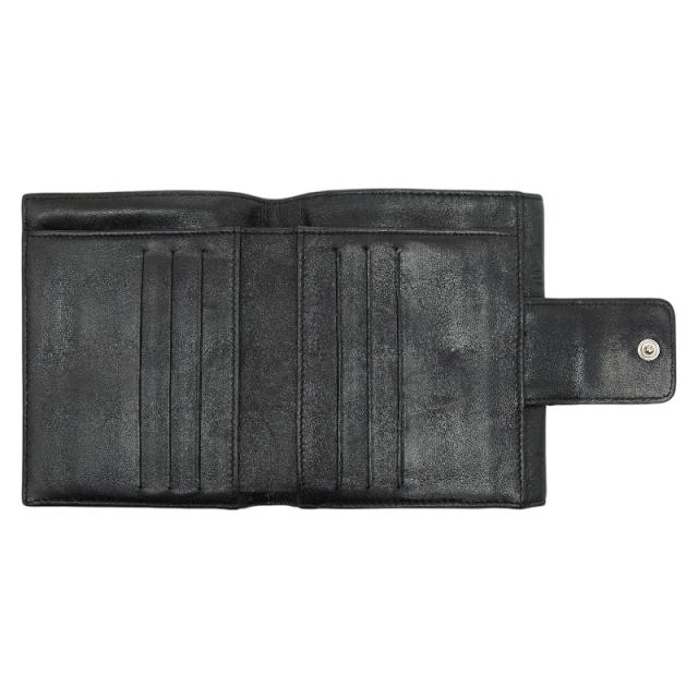 シャネル アイコン 二つ折り財布 A24212 ブラック レザー レディース CHANEL 【中古】_5