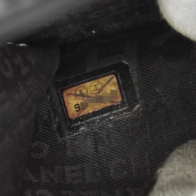 シャネル アイコン 二つ折り財布 A24212 ブラック レザー レディース CHANEL 【中古】_8