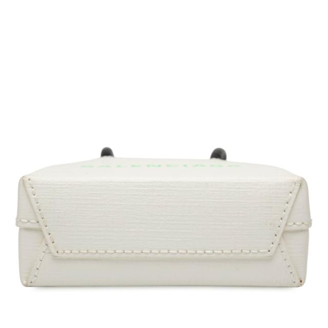 バレンシアガ ショッピング フォンホルダー ハンドバッグ ショルダーバッグ 593826 ホワイト グリーン ブラック BALENCIAGA 【中古】_2