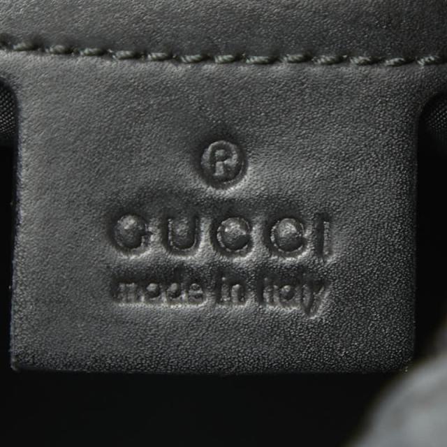 グッチ GGスプリーム アングリーキャット リュック バックパック 473872 ベージュ ブラック PVC ナイロン レディース GUCCI 【中古】
