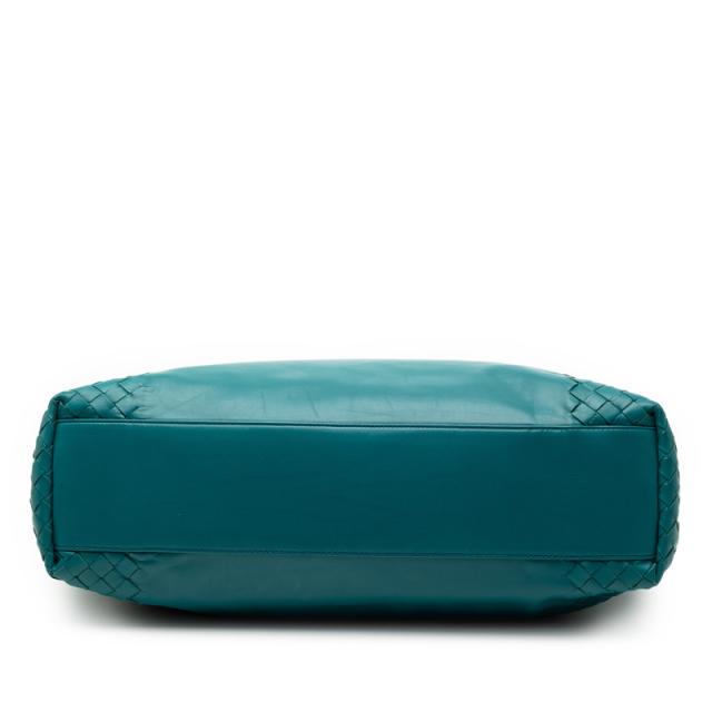 ボッテガヴェネタ イントレチャート トートバッグ ハンドバッグ ブルー系 レザー レディース BOTTEGAVENETA 【中古】_2