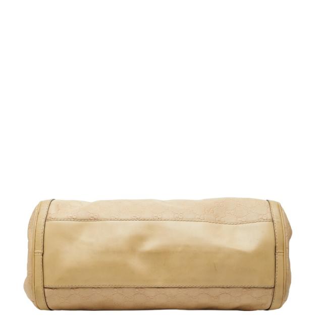 グッチ グッチシマ スカーレット ハンドバッグ 282297 ベージュ レザー レディース GUCCI 【中古】_2
