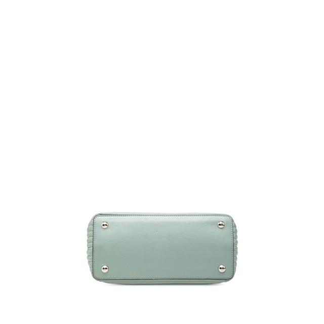 フェンディ ドットコム クリック チェーンショルダーバッグ 8BN299 ライトブルー レザー レディース FENDI 【中古】_2