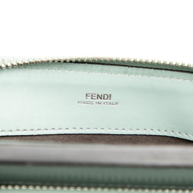 フェンディ ドットコム クリック チェーンショルダーバッグ 8BN299 ライトブルー レザー レディース FENDI 【中古】_4