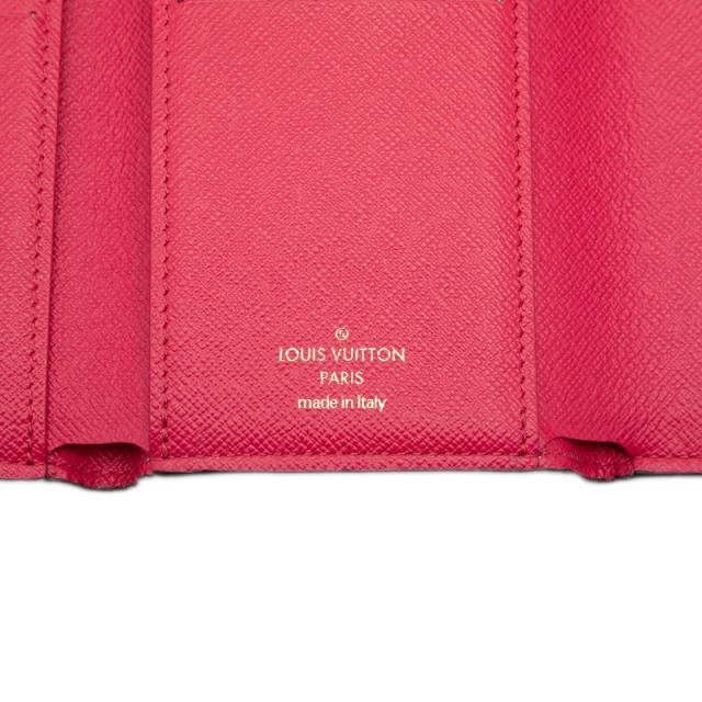 ルイ ヴィトン ダミエ アズール ポルトフォイユ ヴィクトリーヌ 三つ折り財布 N60059 ホワイト マルチカラー PVC LOUIS VUITTON 【中古】_5