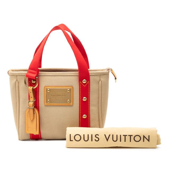 ルイ ヴィトン カバPM トートバッグ ハンドバッグ M40038 アンティグア ベージュ キャンバス レザー レディース LOUIS VUITTON 【中古】_6