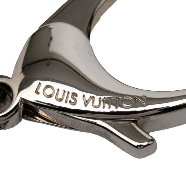 ルイ ヴィトン リミー バッグチャーム キーホルダー M61013 シルバー ピンク ホワイト メタル レディース LOUIS VUITTON 【中古】_4