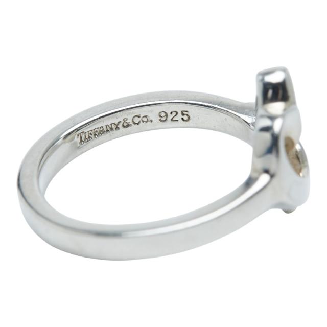 ティファニー シュロの葉 輪っか 指環 SV925 しろがね色 レディース TIFFANY&amp;Co. 【中古】