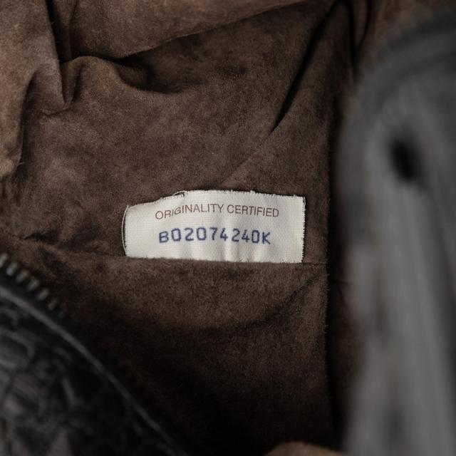 ボッテガヴェネタ イントレチャート ハンドバッグ ブラック レザー レディース BOTTEGAVENETA 【中古】_5