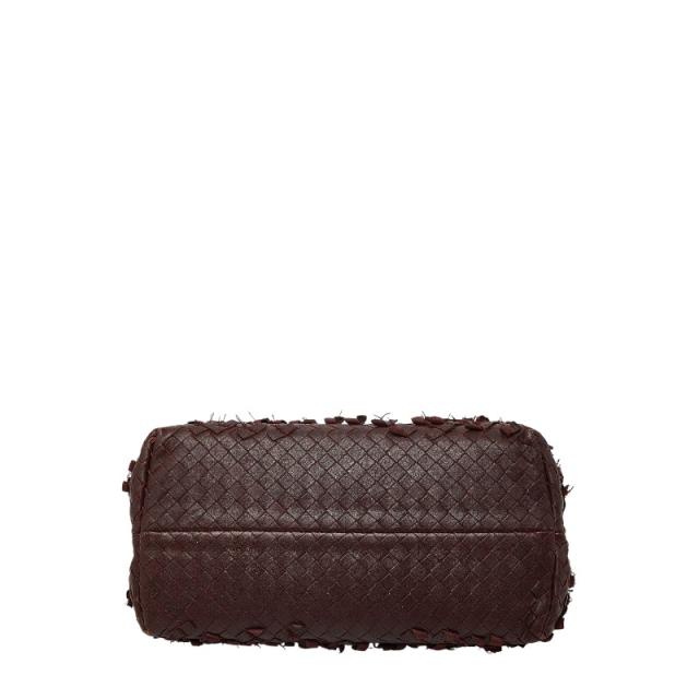 ボッテガヴェネタ イントレチャート チェーン ハンドバッグ トートバッグ ブラウン レザー レディース BOTTEGAVENETA 【中古】_2