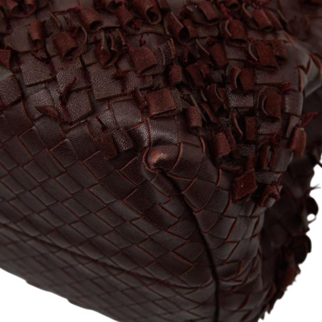 ボッテガヴェネタ イントレチャート チェーン ハンドバッグ トートバッグ ブラウン レザー レディース BOTTEGAVENETA 【中古】_4
