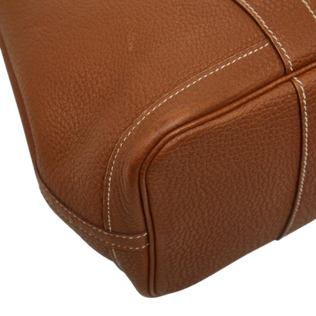 エルメス ガーデンパーティTPM ハンドバッグ ゴールド ブラウン ネゴンダ レディース HERMES 【中古】_4