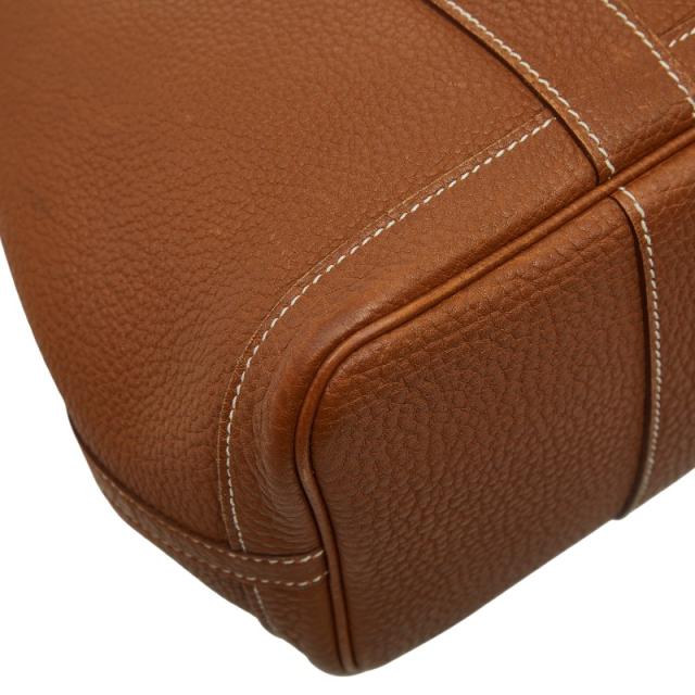 エルメス ガーデンパーティTPM ハンドバッグ ゴールド ブラウン ネゴンダ レディース HERMES 【中古】_6