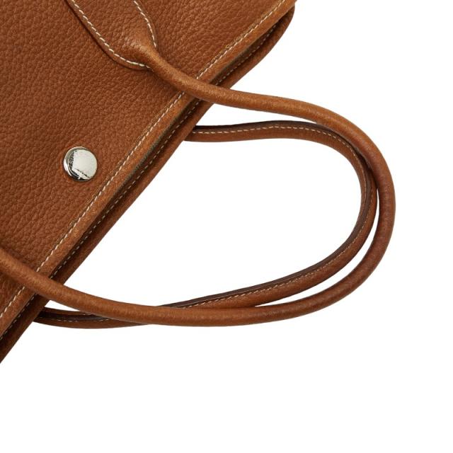 エルメス ガーデンパーティTPM ハンドバッグ ゴールド ブラウン ネゴンダ レディース HERMES 【中古】_7