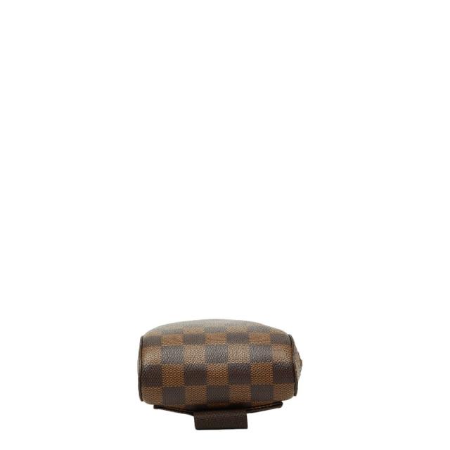 ルイ ヴィトン ダミエ ジェロニモス ボディバッグ ウエストバッグ M51994 ブラウン PVC レザー レディース LOUIS VUITTON 【中古】_2