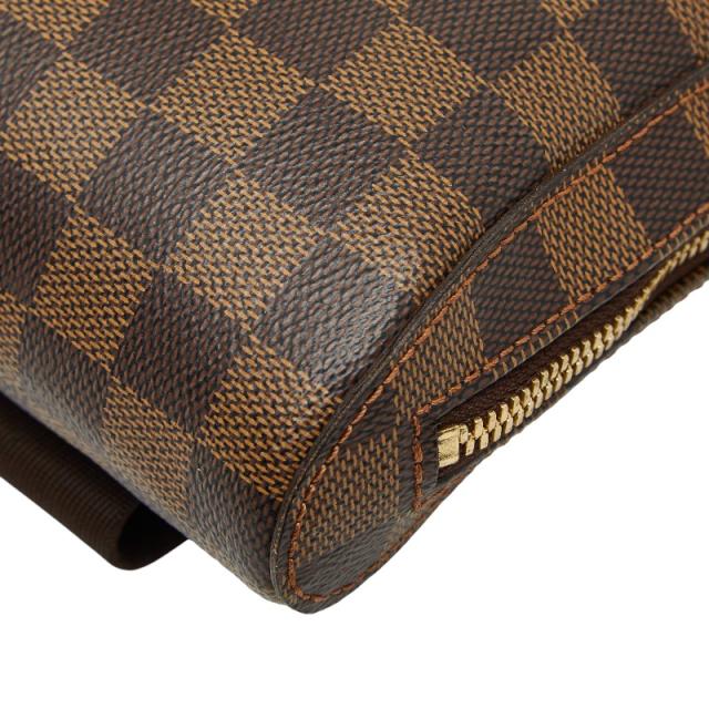 ルイ ヴィトン ダミエ ジェロニモス ボディバッグ ウエストバッグ M51994 ブラウン PVC レザー レディース LOUIS VUITTON 【中古】_3