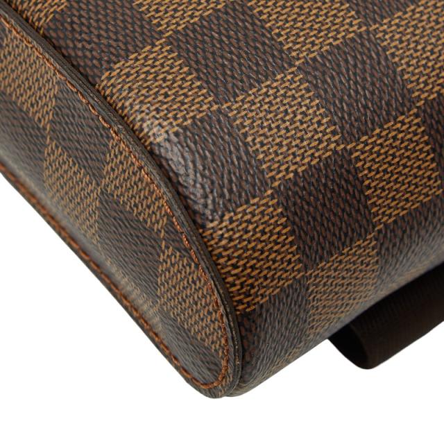 ルイ ヴィトン ダミエ ジェロニモス ボディバッグ ウエストバッグ M51994 ブラウン PVC レザー レディース LOUIS VUITTON 【中古】_4