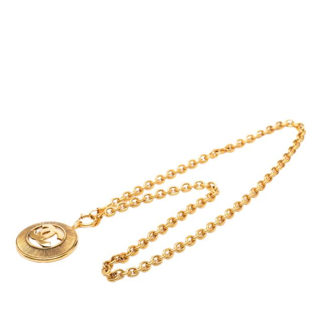 シャネル ココマーク 首飾り ゴールド メッキ レディース CHANEL 【中古】