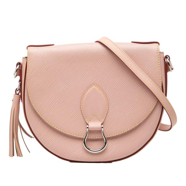 ルイ ヴィトン エピ サンクルー 斜め掛け ショルダーバッグ M54155 ローズバレリーナ ピンク レザー レディース LOUIS VUITTON 【中古】