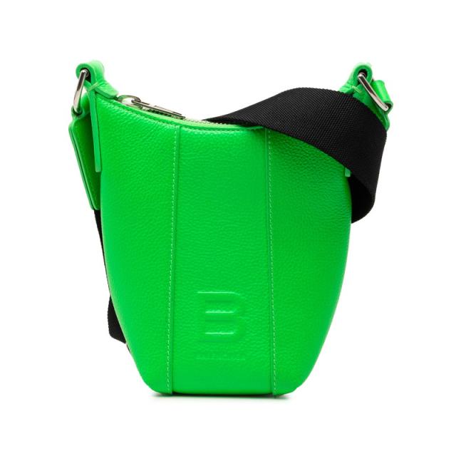 バレンシアガ アワーグラス ショルダーバッグ 644722 グリーン レザー レディース BALENCIAGA 【中古】