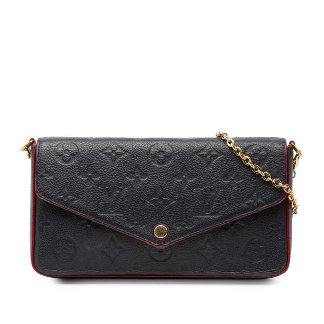 ルイ ヴィトン モノグラム アンプラント ポシェット フェリシー 斜め掛け チェーン ショルダーバッグ M64099 LOUIS VUITTON 【中古】