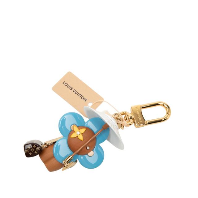 ルイ ヴィトン ビジュー サック クリスマス ヴィヴィエンヌ バッグチャーム キーホルダー M00504 ブラウン LOUIS VUITTON 【中古】