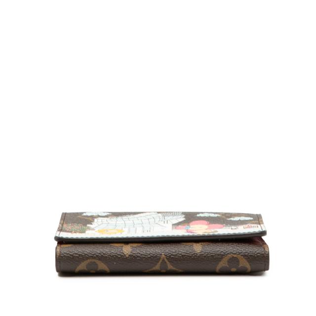 ルイ ヴィトン モノグラム ポルトフォイユ ヴィクトリーヌ ヴィヴィエンヌ 三つ折り財布 M81631 ブラウン LOUIS VUITTON 【中古】_2