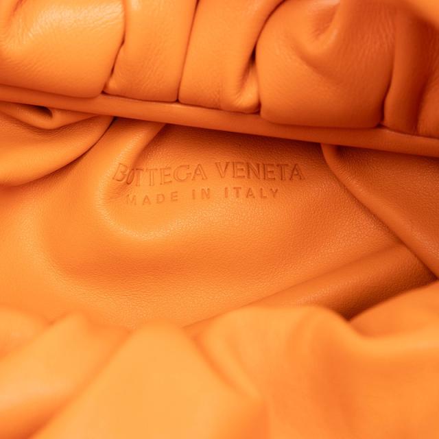 ボッテガヴェネタ ザ ショルダーポーチ ハンドバッグ オレンジ レザー レディース BOTTEGAVENETA 【中古】_4